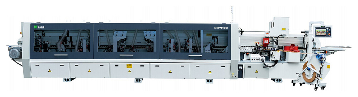 Высокоскоростной кромкооблицовочный станок Nanxing NB7PCG Smart на ремне Высокоскоростной кромкооблицовочный станок Nanxing NB7PCG Smart на ремне