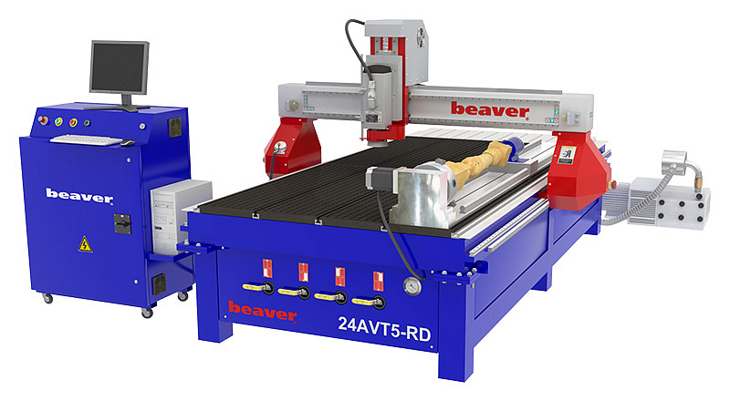 Фрезерный станок с ЧПУ Beaver 24AVT5-RD125 Фрезерный станок с ЧПУ Beaver 24AVT5-RD125