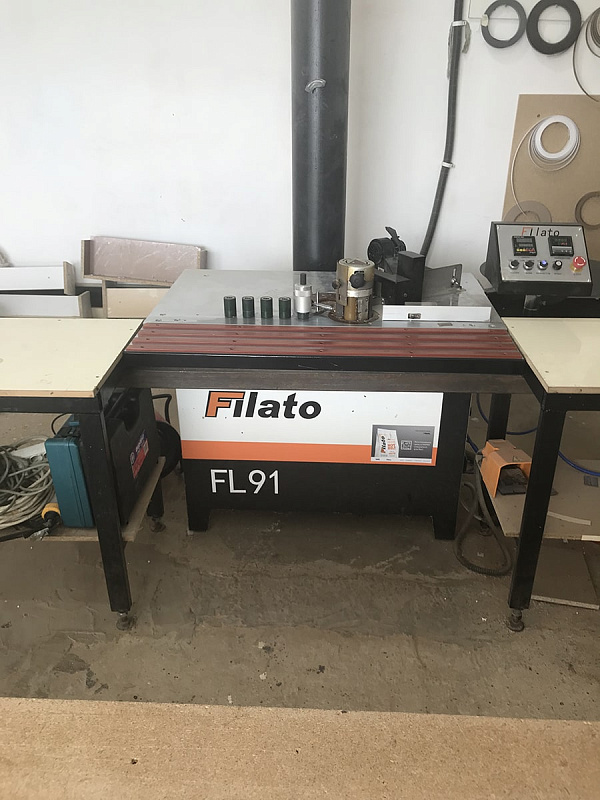 Кромкооблицовочный станок с ручной подачей Filato FL-91 БУ Кромкооблицовочный станок с ручной подачей Filato FL-91 БУ