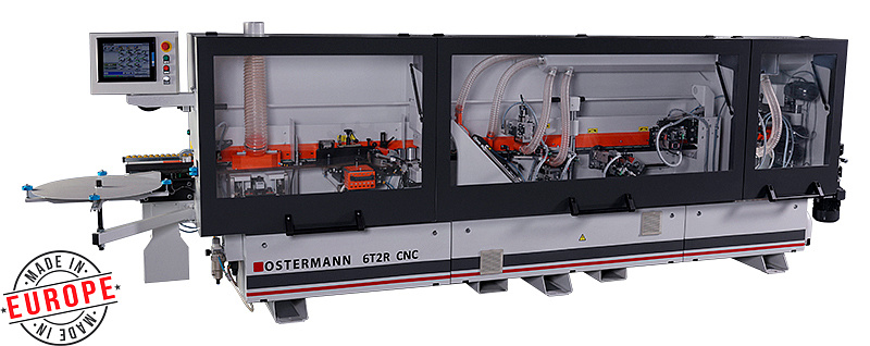 Автоматический кромкооблицовочный станок OSTERMANN 6T2R CNC Автоматический кромкооблицовочный станок OSTERMANN 6T2R CNC