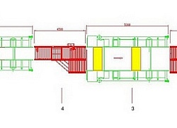 Автоматическая линия четырехсторонней кромкооблицовки Filato