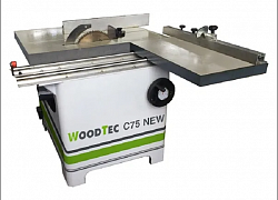 Круглопильный станок с торцовочной кареткой WoodTec C 75 NEW