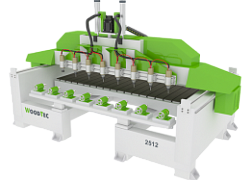 Фрезерно-гравировальный станок с ЧПУ WoodTec T-2512x8
