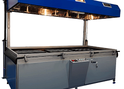Пресс мембранно-вакуумный RTM PV3000L (D - драпирующий стол)