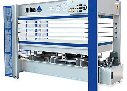 Гидравлические горячие прессы ALBA 1330/1, 1330/2, 1330/3, 1330/5