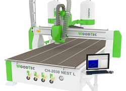 Фрезерно-гравировальный станок с ЧПУ WoodTec CH-2030 NEST L