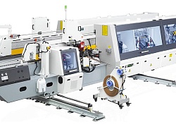 Двухсторонний кромкооблицовочный станок Nanxing NB7CS2IIP